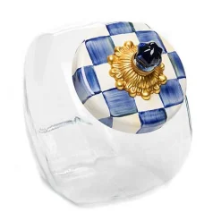 Sweets Jar with Royal Check Lid