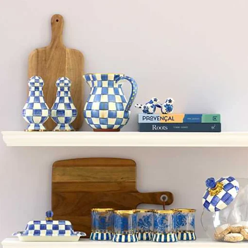 Sweets Jar with Royal Check Lid