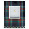 Tartan Black Carriage Clock