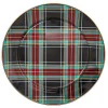 Tartan Black Charger