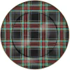 Tartan Black Serving Platter