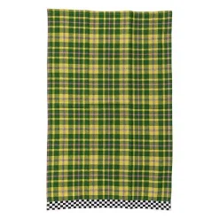 Tartan Check Assorted Woven Dish Towels, Set of 3