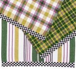 Tartan Check Assorted Woven Dish Towels, Set of 3