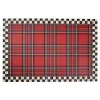 Tartan Red 2' x 3' Floor Mat