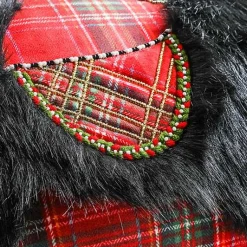 Tartan Scottie Lumbar Pillow