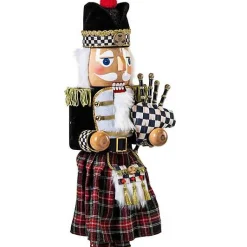 Tartastic Bagpiper Nutcracker