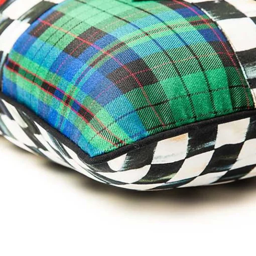 Tartastic Bow Lumbar Pillow