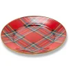 Tartastic Enamel Dinner Plate - Red