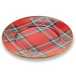 Tartastic Enamel Salad/Dessert Plate - Red