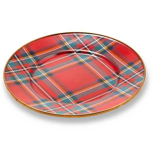 Tartastic Enamel Salad/Dessert Plate - Red