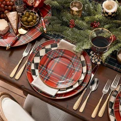 Tartastic Enamel Salad/Dessert Plate - Red