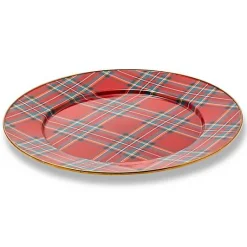 Tartastic Enamel Serving Platter - Red