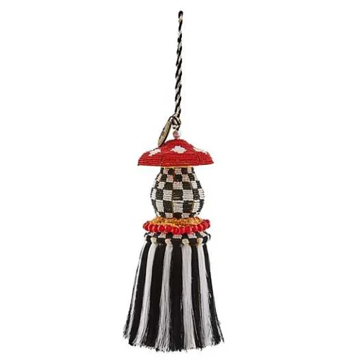 Toadstool Beaded Tassel