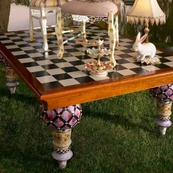 Train 6'6 x 6'6 Dining Table
