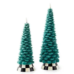 Tree Short Flameless Candle