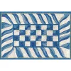 Truly Royal Check 2' x 3' Washable Rug