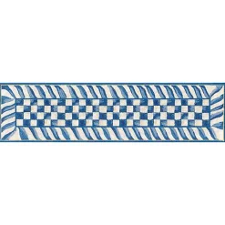 Truly Royal Check 2'6 x 8' Washable Runner