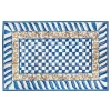 Truly Royal Check 5' x 7'6 Washable Rug