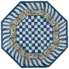 Truly Royal Check Rug - 6' Octagon Rug