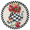 Tulip Kettle 3' Round Rug