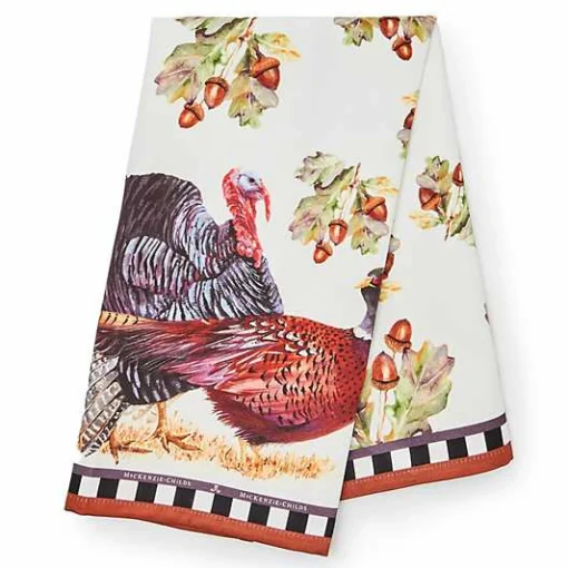 Turkey Trot Dish Towel