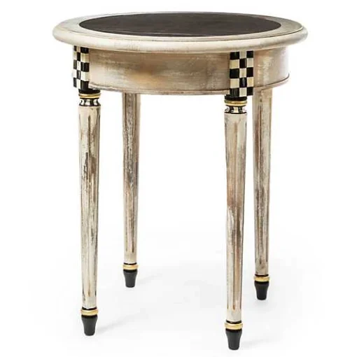 Tuscan Farm Round Accent Table