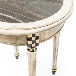 Tuscan Farm Round Accent Table