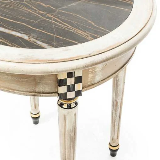 Tuscan Farm Round Accent Table