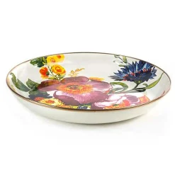 White Flower Market Abundant Bowl