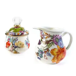 White Flower Market Creamer