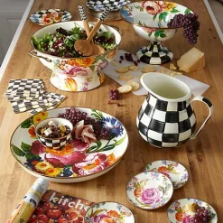White Flower Market Everything Bowl