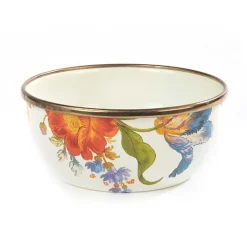 White Flower Market Pinch Bowl