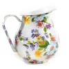 White Flower Market Pitcher