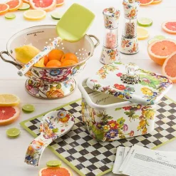 White Flower Market Recipe Box