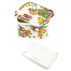 White Flower Market Recipe Box