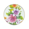 White Flower Market Salad/Dessert Plate