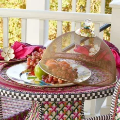 White Flower Market Serving Platter