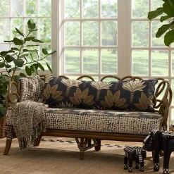 Wild Indoors Rattan Loveseat