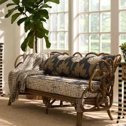 Wild Indoors Rattan Loveseat