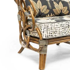 Wild Indoors Rattan Loveseat