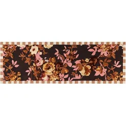 Wild Rose Floral 2'6 x 8' Runner Rug