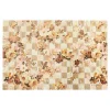 Wild Rose Floral Check 2' x 3' Floor Mat