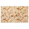Wild Rose Floral Check 3' x 5' Floor Mat