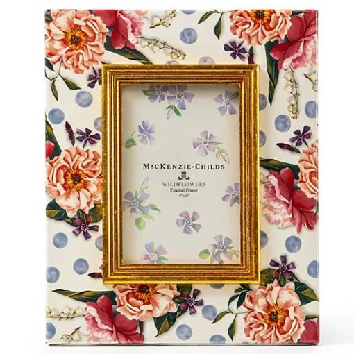 Wildflowers Blue 4 x 6 Frame