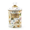 Wildflowers Blue Enamel Medium Canister