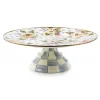 Wildflowers Blue Large Pedestal Platter