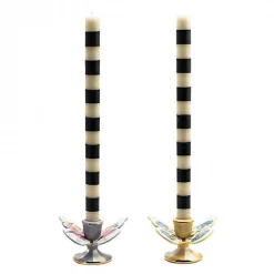 Wildflowers Butterfly Candle Holders, Set of 2