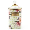 Wildflowers Green Large Canister