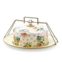 Wildflowers Pink Cake Carrier