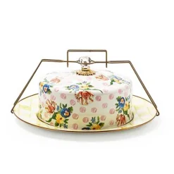 Wildflowers Pink Cake Carrier